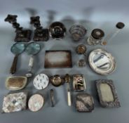 Versilbertes + Silber Konvolut, ca. 4,3kg, u.a. Marine, Christofle, Toledo, Devon, Bafico England