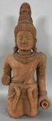 Asiatika Steinfigur, evtl Khmer Region um Kambodscha, ca. 50cm hoch und ca. 10,5kg schwer