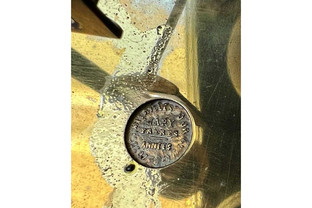 Wanduhr Japy Frères mit Figuren im Napoleon III Stil und Tischuhr H.A.C. 19./20. Jhdt. - Bild 9 aus 15