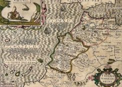 Gerhard Mercator / Jodocus Hondius, Fessae Et Marocchi Regna Stich Marokko Landkarte, 17. Jhdt.