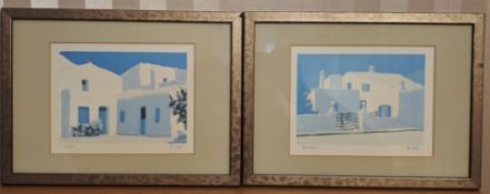 A. Moll Grafiken " Menorca " 