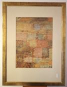 Kunstdruck nach Paul Klee