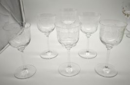 6 Baccarat Lafayette Gläser