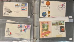 Stamps : GB album of better FDC 1963 - 2001, better postmarks X 40. c £1000 +