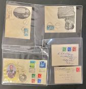 Stamps : KEDVIII fdc`s 1936, French wedding covers & anniv. of abdication coin cover.