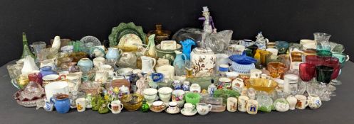 Ceramics & Glass - a very large quantity of mixed glass & ceramics to include early cranberry wine