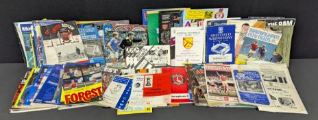 Football Memorabilia - Birmingham City home and away programmes, 1950’s onwards, including 2001