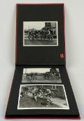 Sporting Memorabilia, Olympic Games - a 1940s photograph album containing cycling and motorcycle