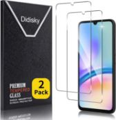 Didisky 2 Pack Tempered Glass Screen Protector for Samsung Galaxy A05S, - RRP £3.99 (B0CNRNZYL4)