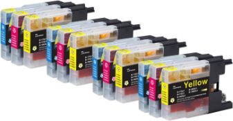 Go Inks 4 C/M/Y Set of 3 Ink Cartridges to replace Brother LC1240 C/M/Y - RRP £12.23 (B07BN4WNS6)