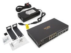 NEW HP Aruba 2530 8-Port PoE+ Switch J9780A with Power Supply RRP £199 (B00D3DLYT2)