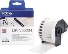 Brother DK-N55224 Label Roll, Non-Adhesive Continuous Length Paper, Black - RRP £16.29 (B001V6FRX2)