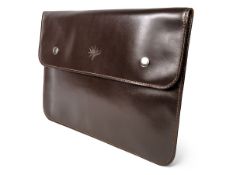 5 x Brown Premium Real Leather Sleeve for MacBook Air/Pro 13 Retina / Touch Bar RRP £125
