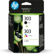 HP 303 Ink Cartridge Multipack - Ink For ENVY 6200 6220 6230 6232 6234 - RRP £35.44 (B07GTS7SWK)