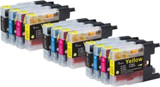 3 Go Inks Set of 4 Ink Cartridges to replace Brother LC1240 - RRP £17.15 (B07BN1HF3Y)