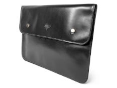 5 x Black Premium Real Leather Sleeve for MacBook Air/Pro 13 Retina / Touch Bar RRP £125