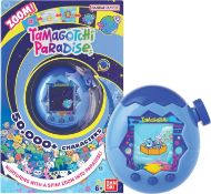 TAMAGOTCHI Paradise Blue Water Shell Virtual Pet - Zooming Worlds Toy | - RRP £40.41 (B0F93NNN9R)