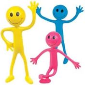 Tobar Bendable Smiler Figure Fidget Toy, Assorted Colors, 1 piece - RRP £6.11 (B000GTPINO)