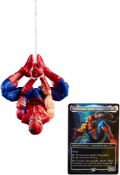 Marvel Legends Series Magic: The Gathering Battle-Damaged Spider-Man, - RRP £29.14 (B0DK7NGTZ8)
