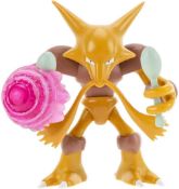 Pokémon Alakazam Battle Feature Figure - 4.5-Inch Alakazam Battle Ready Fi - RRP £11.99 (B0BTB4KGWN)