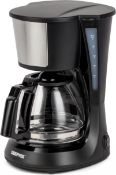 GEEPAS 750ml Filter Coffee Machine Fast Brewing Keep Warm & Anti-Drip 600W - RRP £21.55 (B0D6VNM3TT)