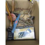 Assorted hand tools inc planes