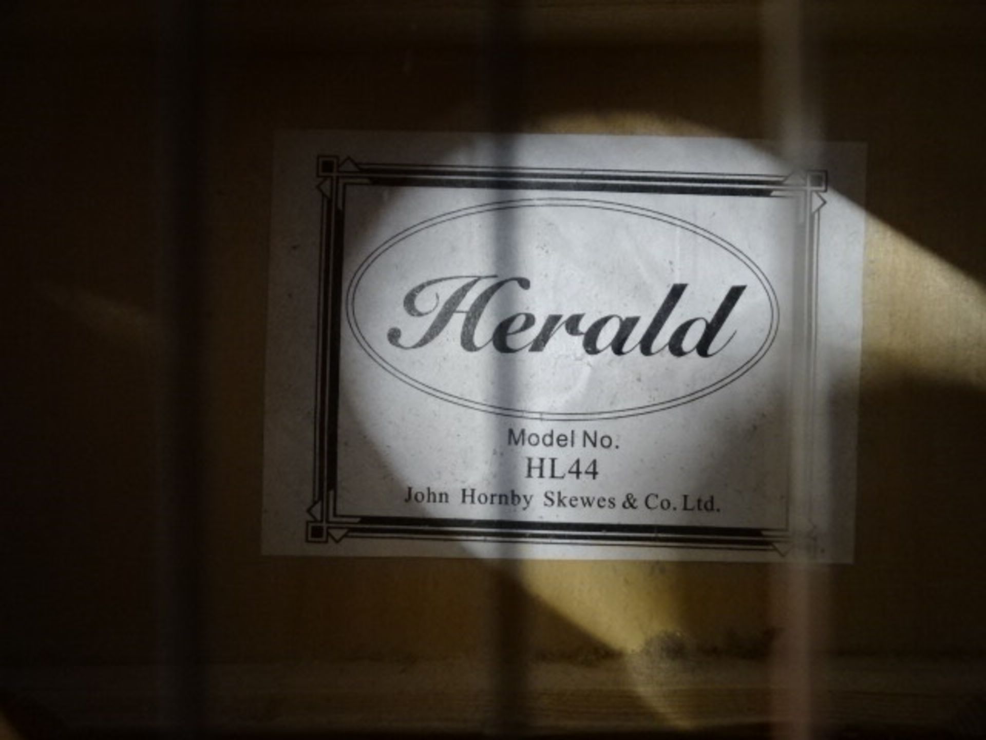 Herald acoustic guitar - Image 4 of 5