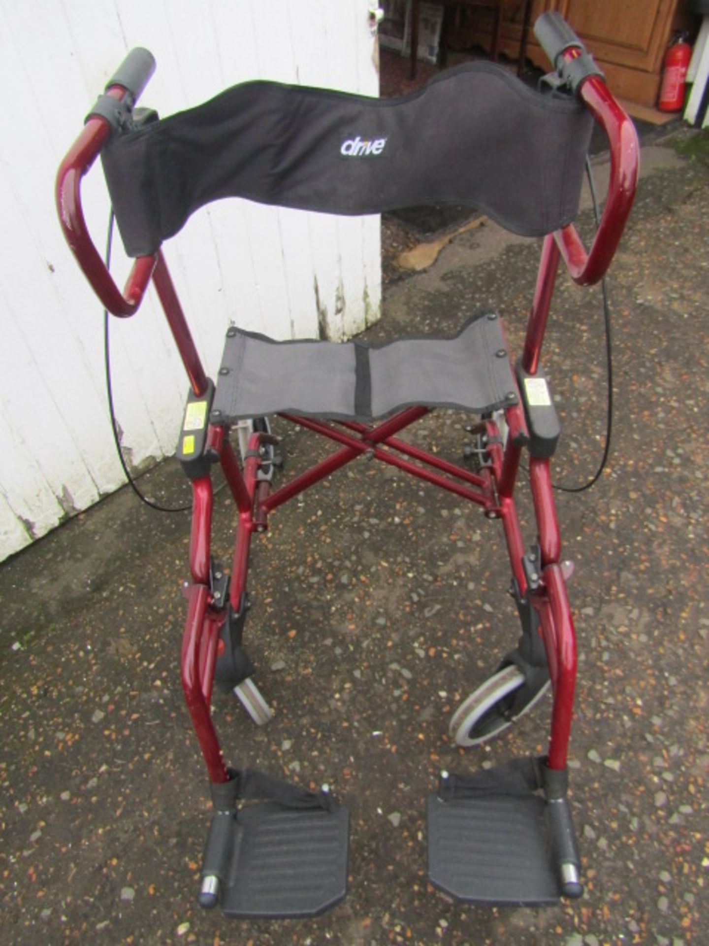 folding wheelchair - Image 2 of 2