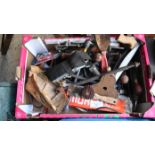 Tray of various tools