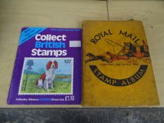 Stamp album and book