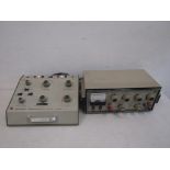 Heathkit IG-18 sine-square audio generator & Heathkit IT-1121 Semiconductor Curve Tracer (No leads)