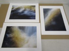 Justine Ritchie photography proof prints x 3, 2 are ltd edition and numbered