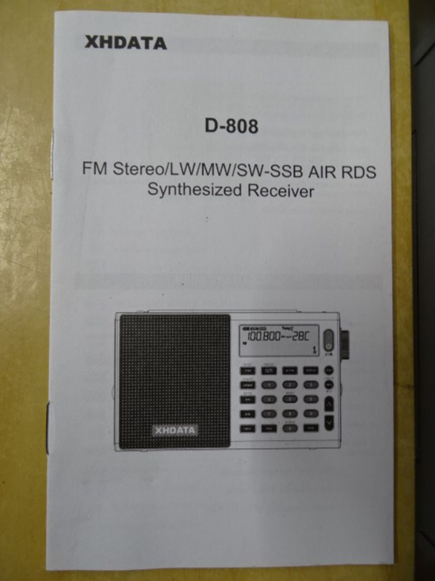Tecsun PL-360 portable radio, Tecsun PL-380 portable radio and Xhdata D-808 portable radio, all from - Image 8 of 9