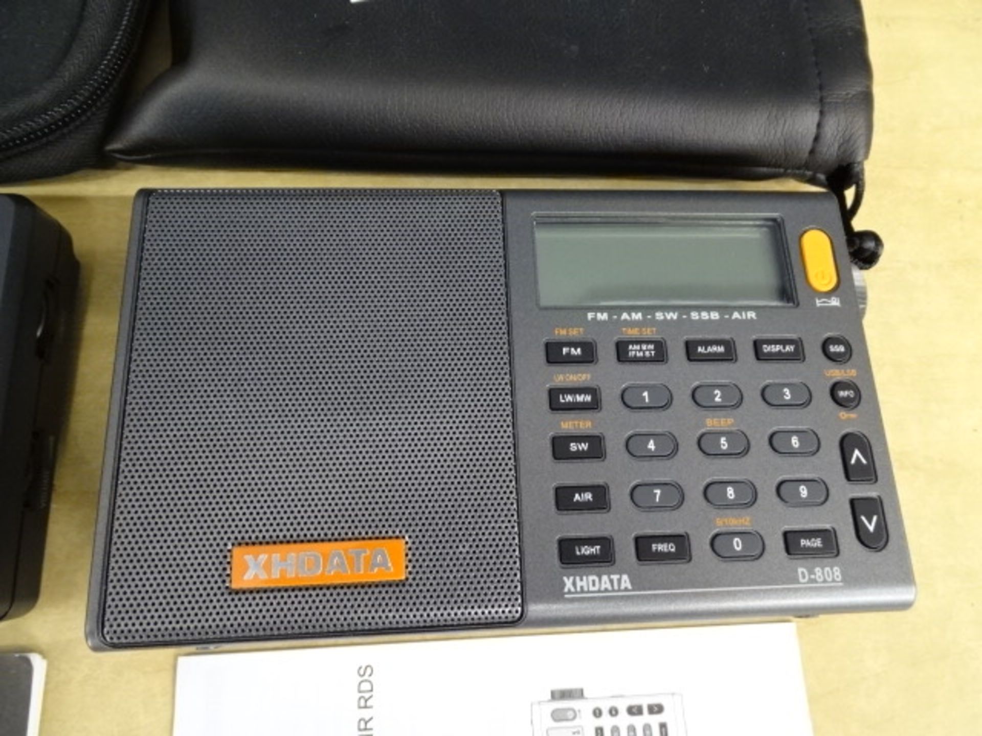 Tecsun PL-360 portable radio, Tecsun PL-380 portable radio and Xhdata D-808 portable radio, all from - Image 6 of 9