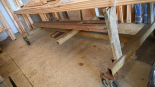 Large workshop trolley / trailer jig