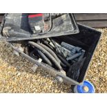 large pond pump + ultraviolet filtration setup