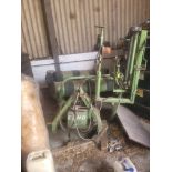 Elho 3-point linkage bale wrapper, auto remote controlled (g.w.o)