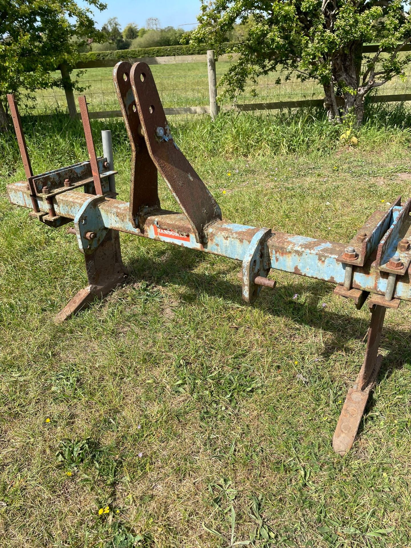 2 leg Ransomes Subsoiler