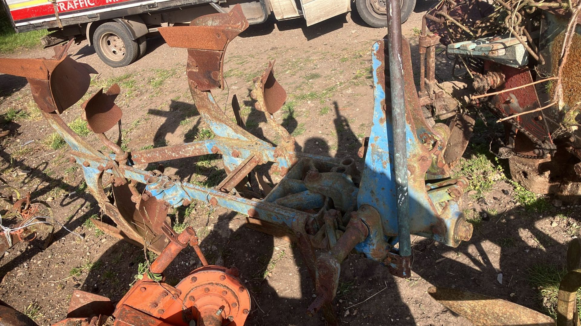 2 - Furrow reversible plough