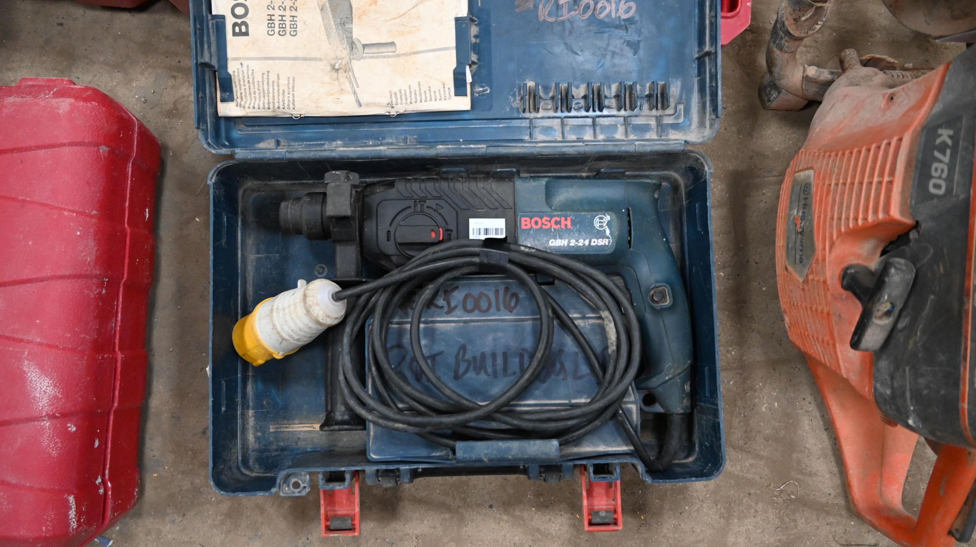 Bosch gbh 2 24 dsr hammer drill 110v