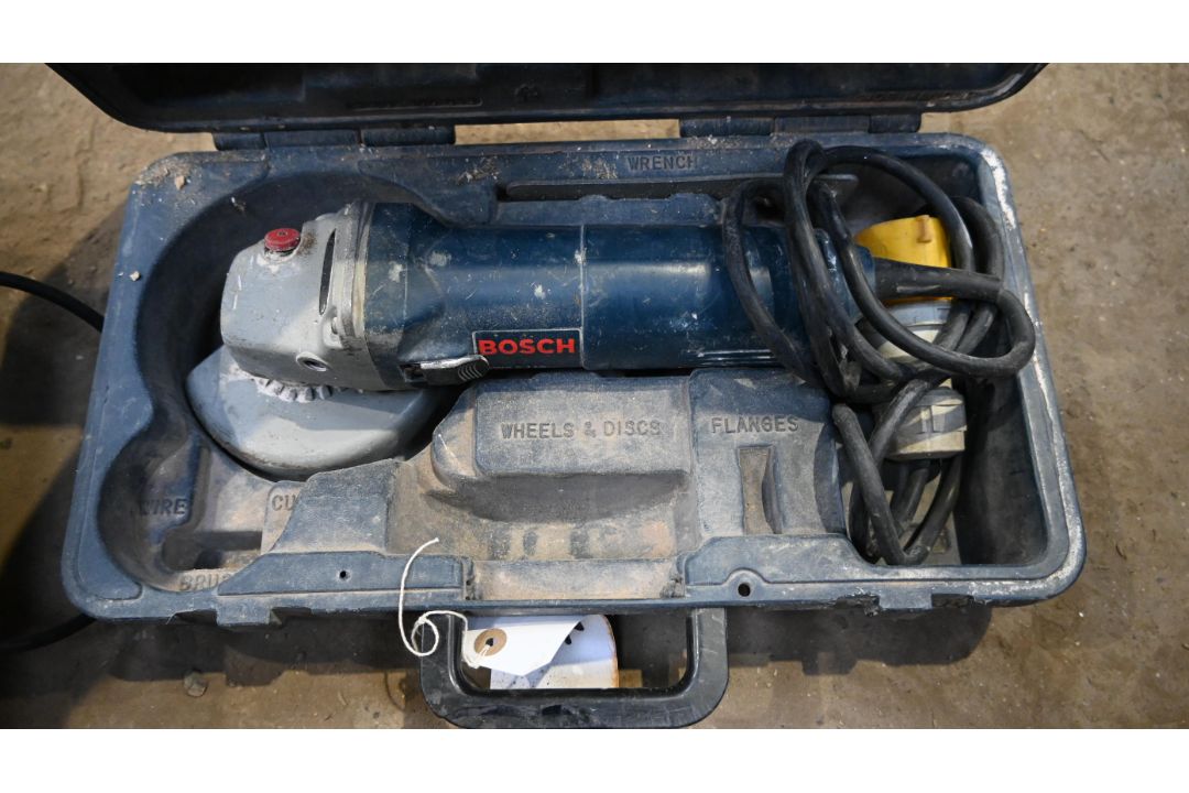 Bosch angle grinder 110v