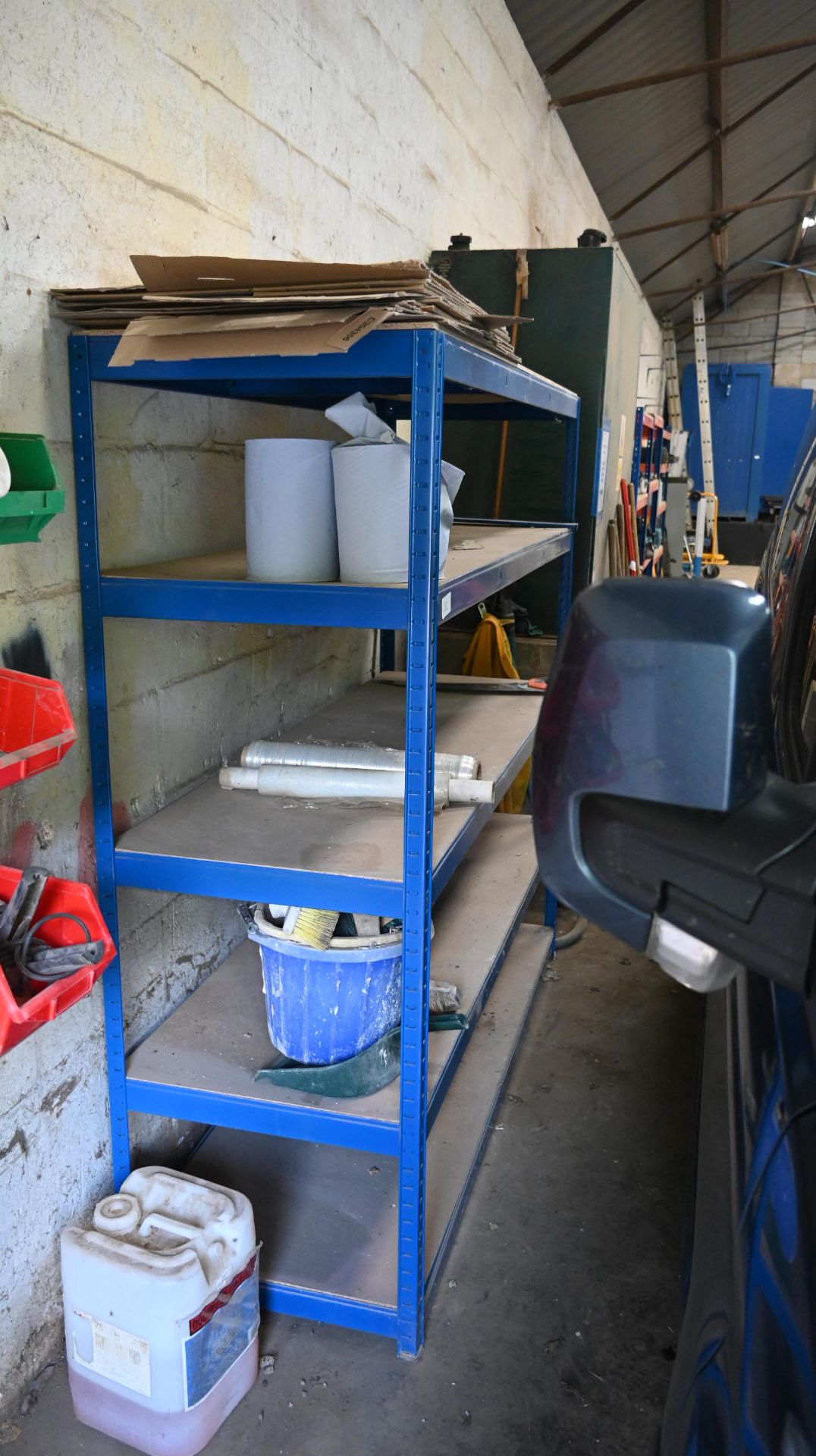 Workshop shelving