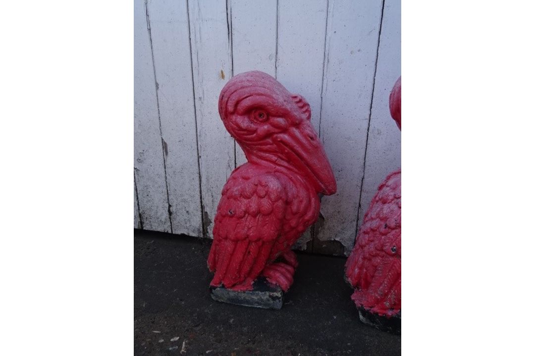 3 Pelican Garden Ornaments - Image 5 of 6