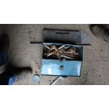 Toolbox and crowbar