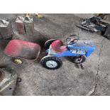 Triang kids pedal Tractor + Trailer