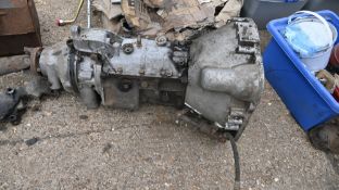 Jaguar XJ six manual gearbox and prop shaft
