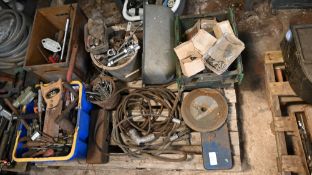 Pallet of various