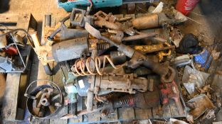 Pallet of jack hammers
