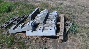 Heras Fencing blocks