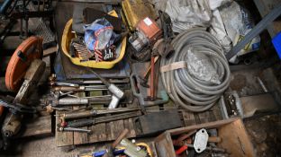Pallet of various